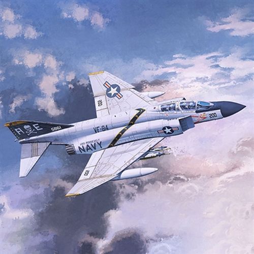 ACADEMY MODEL F-4j Vf-84 Jolly Rogers Usn 1:72 Scale - 