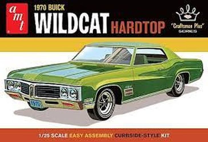 AMT 1970 Buick Wildcat Hartop 1/25 Scale Plastic Model - 