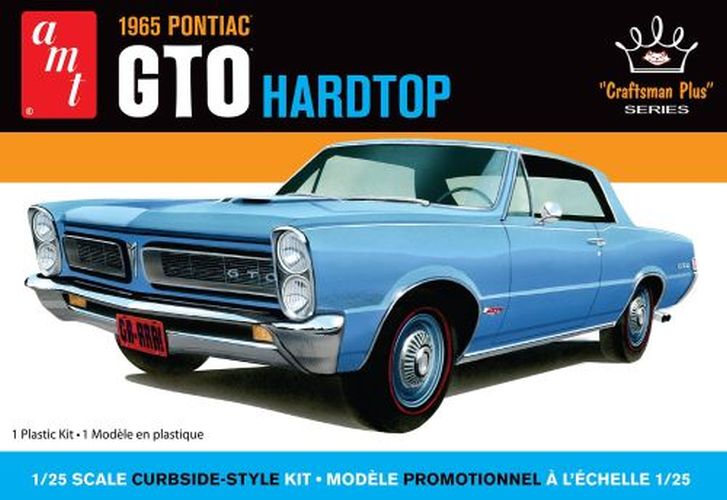 AMT 1965 Pontiac Gto Hardtop 1/25 Scale Plastic Model - 