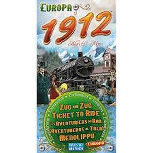 ASMODEE Europa 1912 Exapansion For Ticket To Ride Europe - .