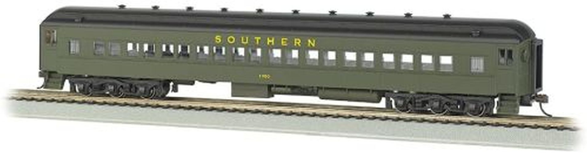 BACHMANN Southern Pacific 72 Heavywight Coach Car Ho Scale - .