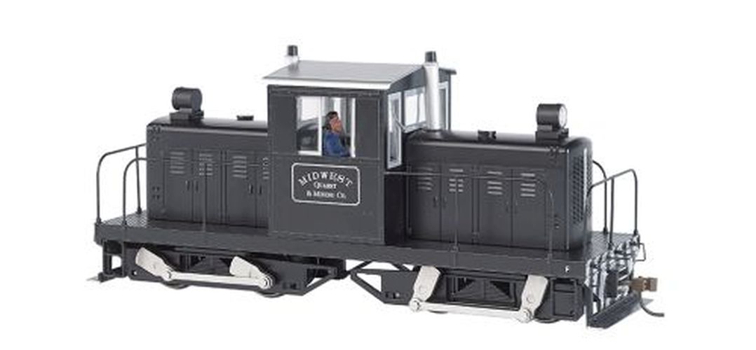 BACHMANN On30 Whitcomb 50 Ton Center Cab Diesel Midwest Quarry Train Engine - .