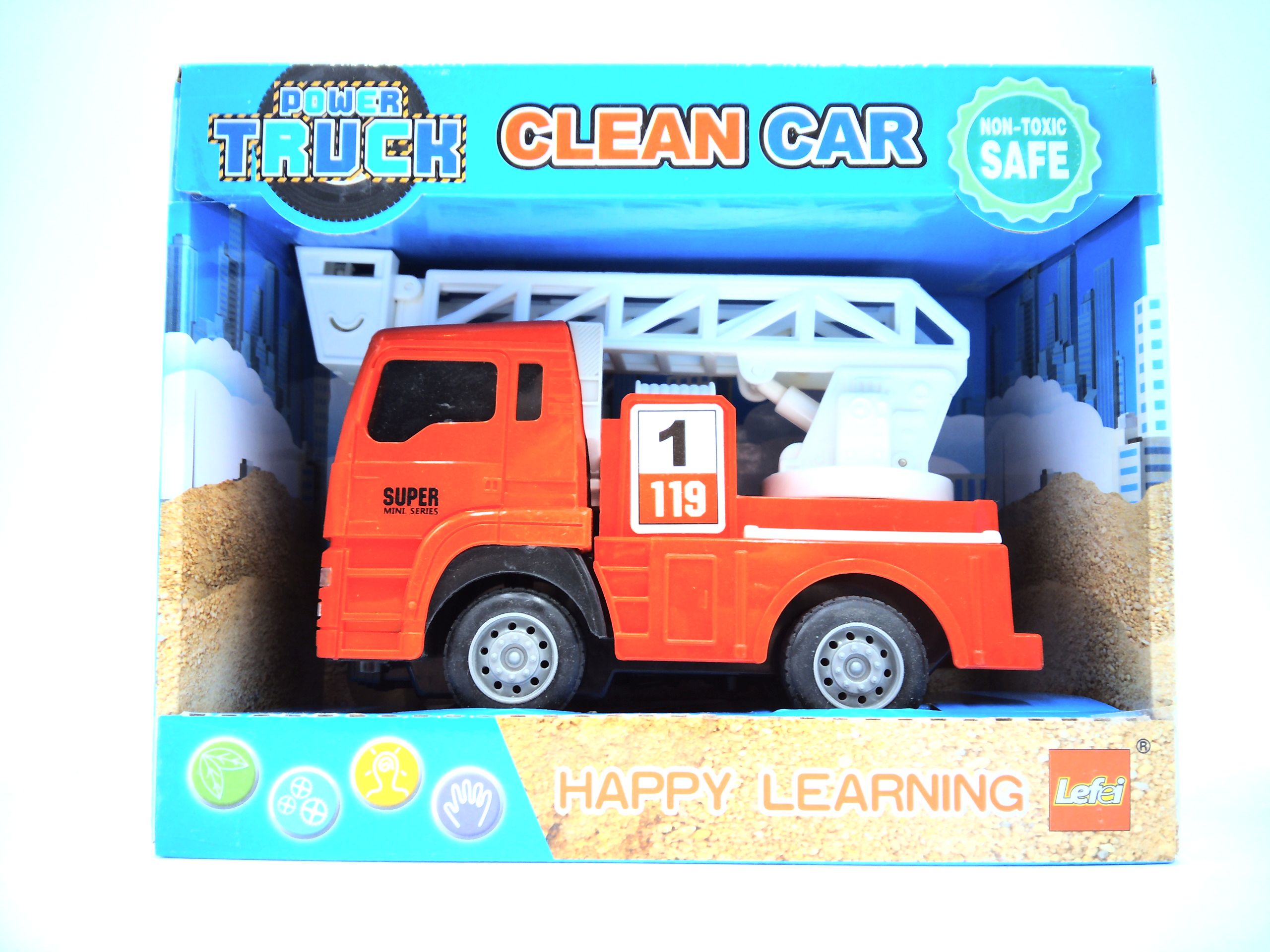 BOYS HAVE FUN TOYS Fire Engines Toy Friction Powered Truck - .