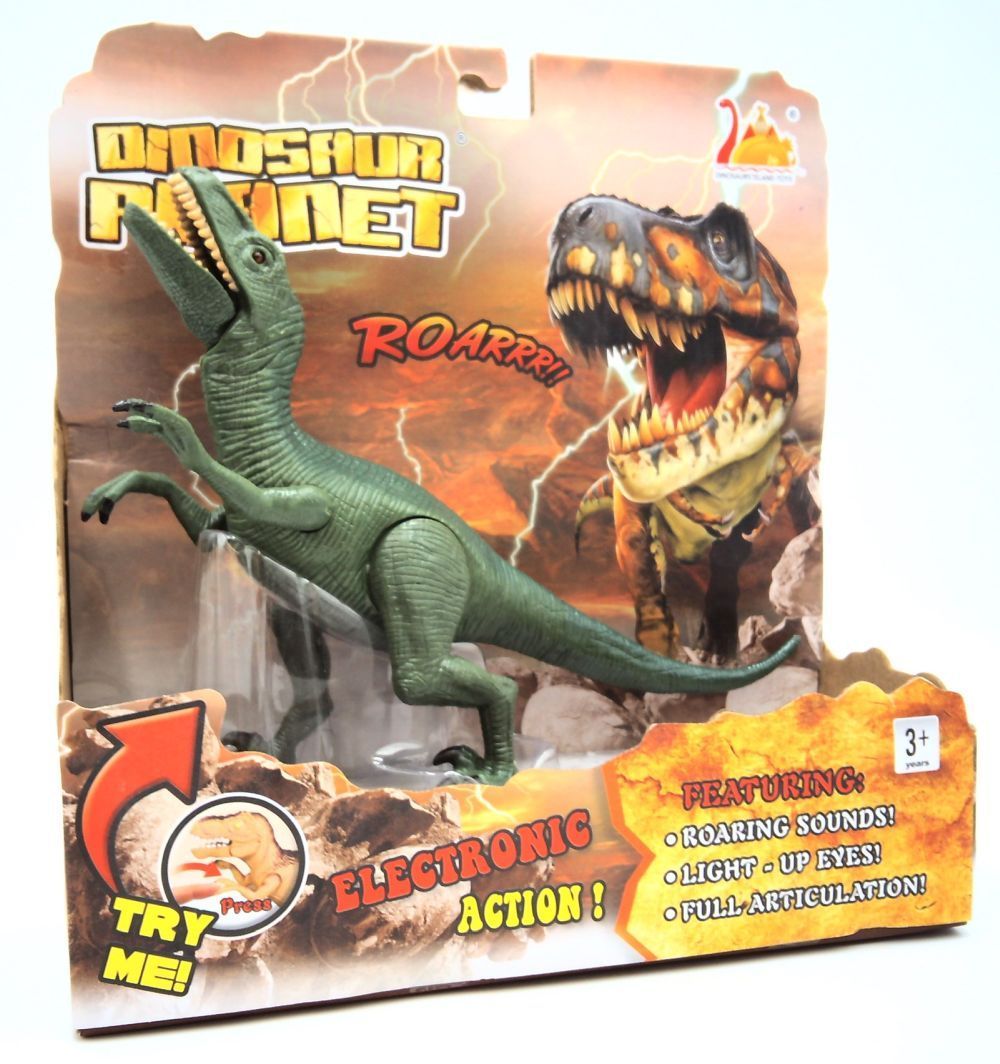 BOYS HAVE FUN TOYS Alliosaurus Toy Dinosaur With Roaring Sound - .
