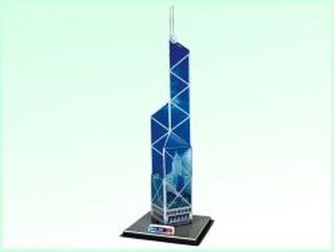 CALEBOU 3D PUZZLES Bank Of China Tower 3 D Construction Puzzle Kit - 