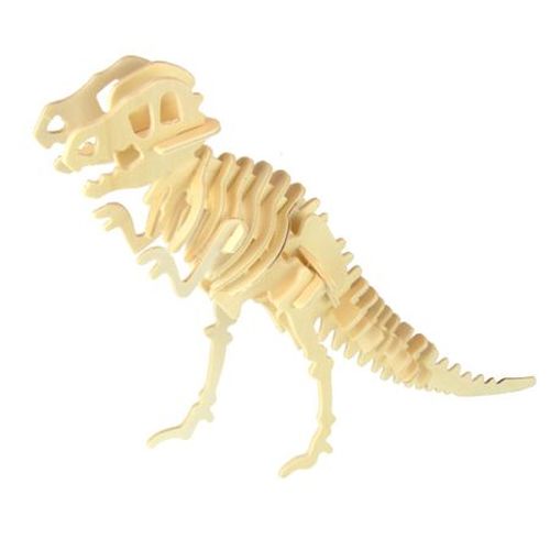 DENTT Tyrannosaurus Wooden Dinosaur Skeleton Model Kit - 