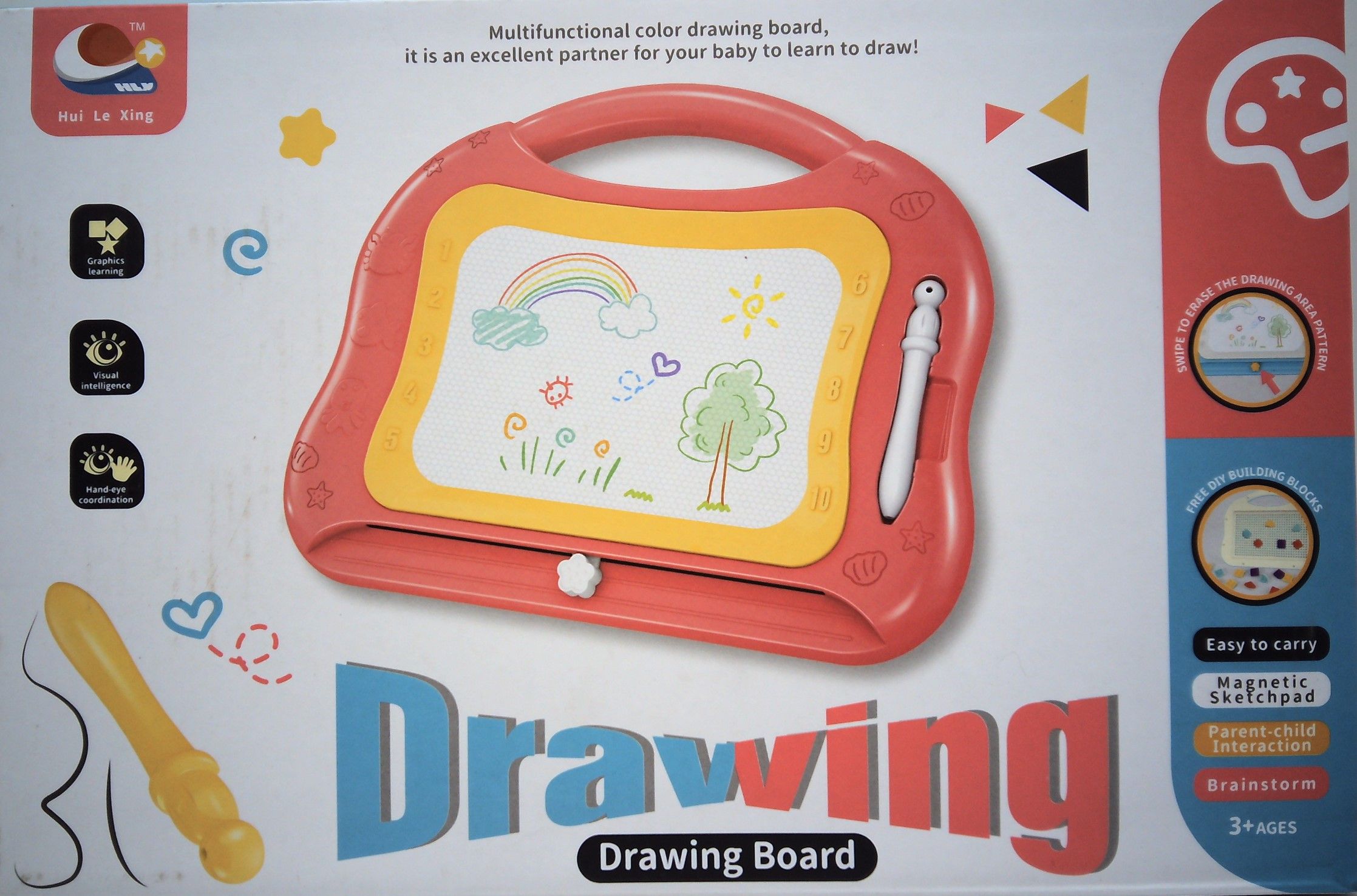 DENTT Magnetic Drawing Board Sketchpad - 