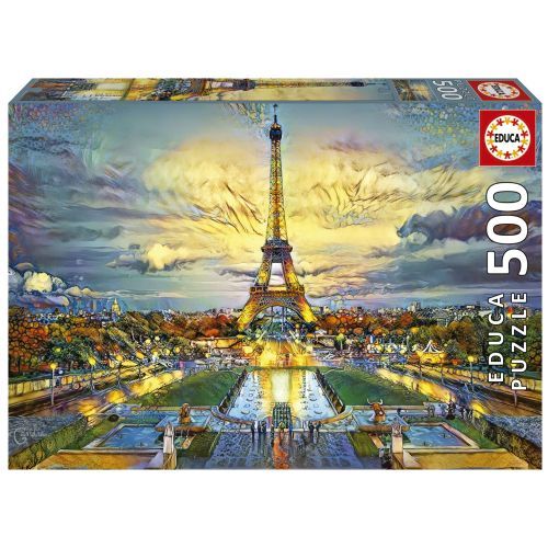 EDUCA BORRAS PUZZLE Eiffel Tower 500 Piece Puzzle - 
