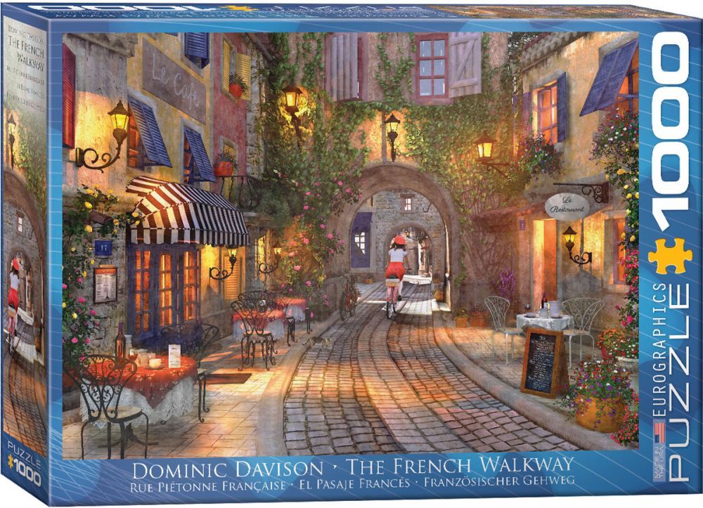 EUROGRAPHICS The French Walkway 1000 Piece Puzzle - 