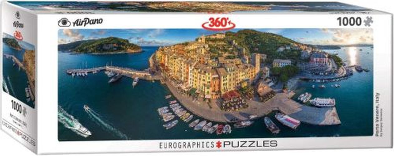 EUROGRAPHICS Porto Venere, Italy 1000 Piece Panorama Puzzle - 