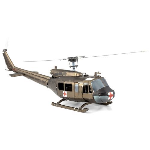 FASCINATIONS Uh-1 Huey Helicopter Steel Model Kit - 