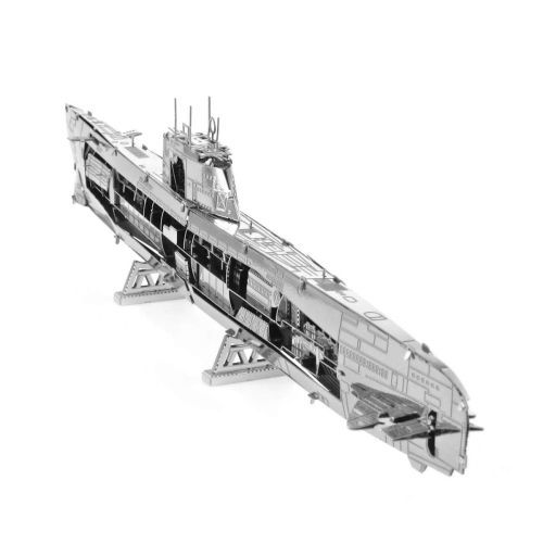 FASCINATIONS German U-boat Type Xxi Steel Model Kit - 