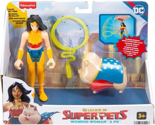 FISHER PRICE Wonder Woman And Pb Super Pets - ACTION