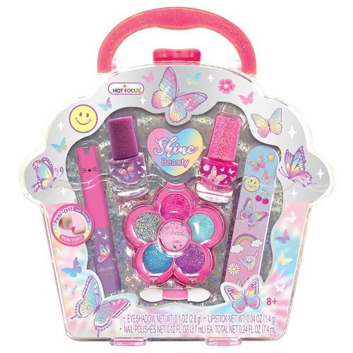 HOT FOCUS Shine Beauty Tote Butterfly - .