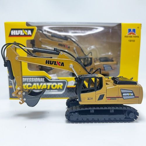 HUINA Toy Digger Construction Vehicle Die Cast Car - .