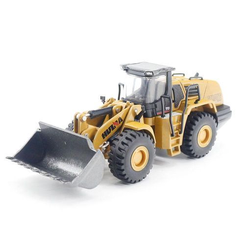 HUINA Front Loader Construction Vehicle All Metal Car 1:50 Scale Model - .