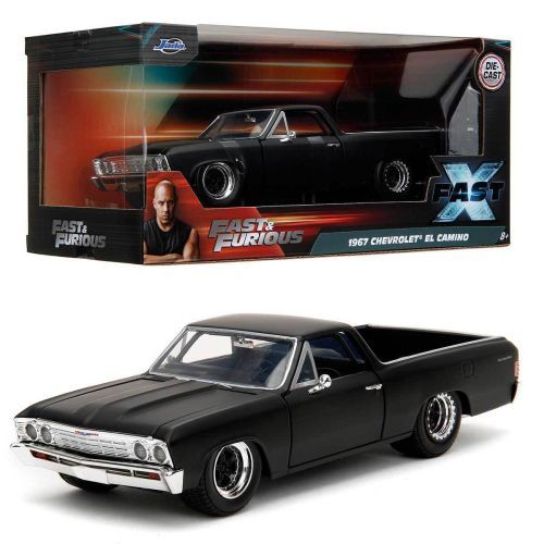JADA TOYS 1967 Chevrolet El Camino X Fast Fast And Furious 1/24 Scale Die Cast Car - 