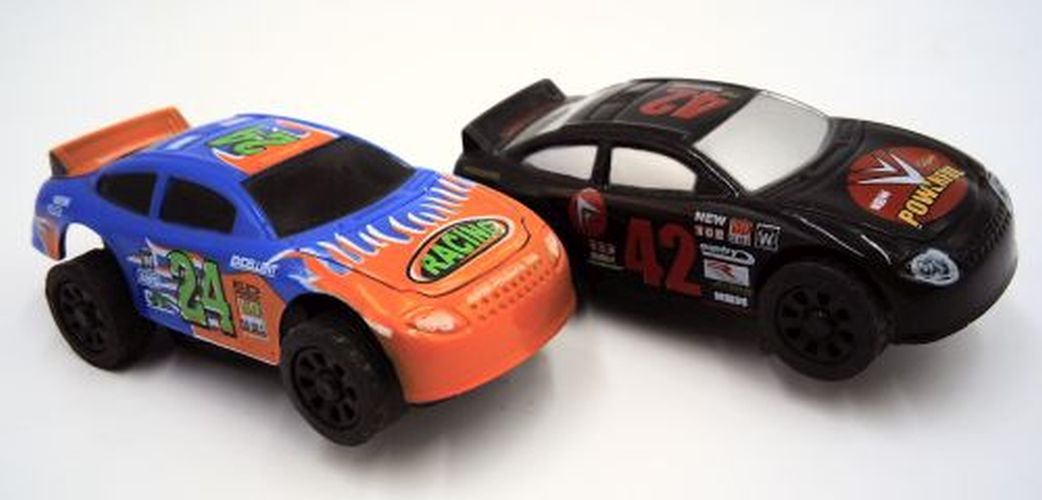 JJTOYS Nascar Style Stock Car Extra Replacement Ho Scale Slot Car 2 Pack - .