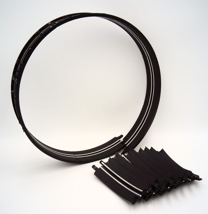 JJTOYS Double Loop Track (one For Each Lane) 1:43 Scale Slot Car Track - 