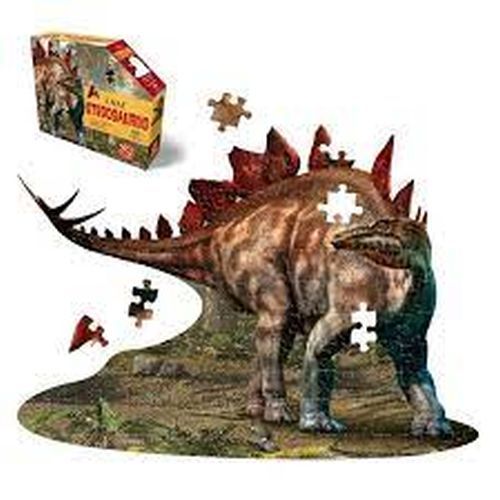 MADD CAPP I Am Stegosaurus Dinosaur Shaped 100 Piece Puzzle - 