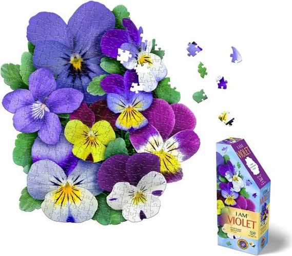 MADD CAPP I Am Violet Flower 350 Piece Puzzle - 