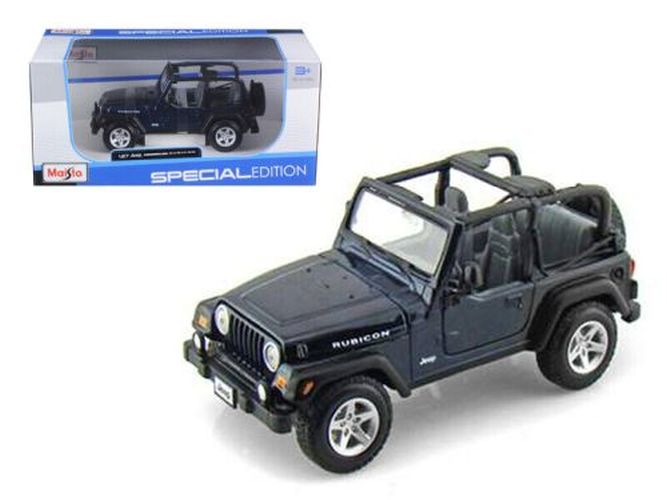 MAISTO Jeep Wrangler Rubicon Die Cast Car 1/24 Scale - .