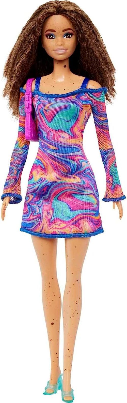 MATTEL Barbie In Swirled Color Dress - 