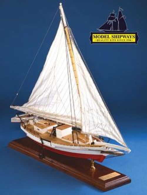 MODEL SHIPWAYS Willie L. Bennett Chesapeake Bay Skipjack Wooden Model Ship - .