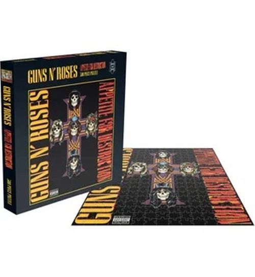 NMR Guns N Roses Appetite For Destruction 500 Piece Puzzle - .