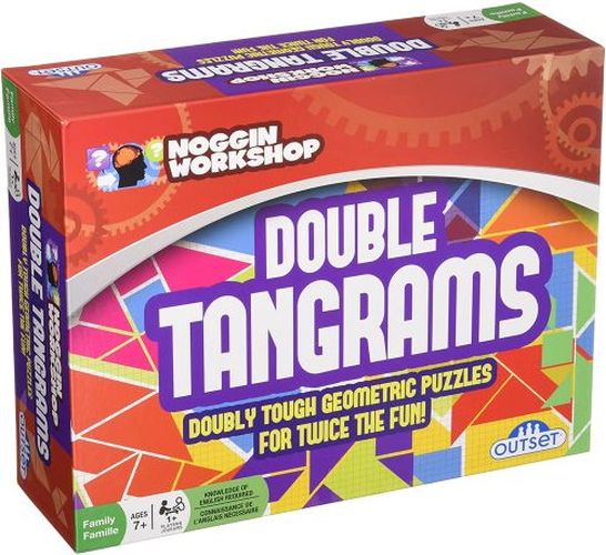 OUTSET GAMES Double Tangrams Brainteaser Game - .