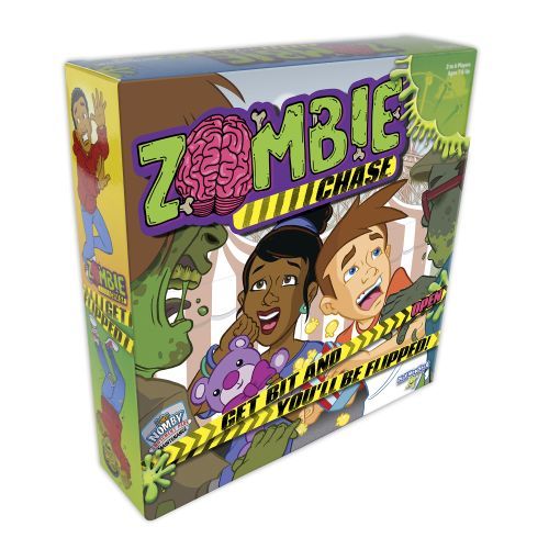 PATCH PRODUCTS Zombie Chase Get Bit And Youll Be Flipped Board Game - .
