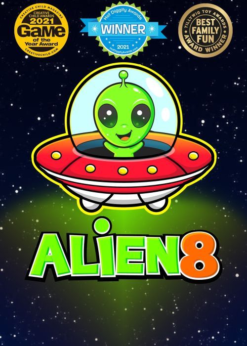 PBNJ GAMES Alien 8 Card Game - .