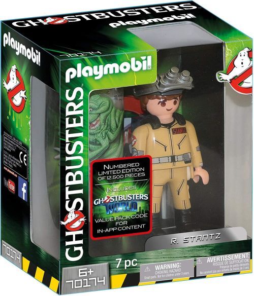 PLAYMOBIL R. Stantz Ghostbuster Figure - ACTION