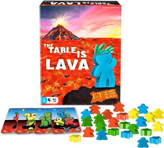 RANDR GAMES INC The Table Is Lava Meeples Game - .