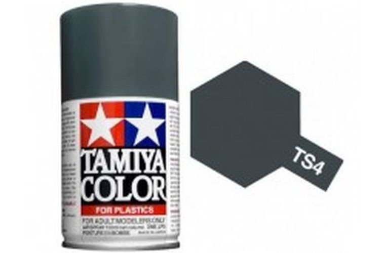 TAMIYA COLOR Gray Ts-4 Spray Paint Lacquer - 
