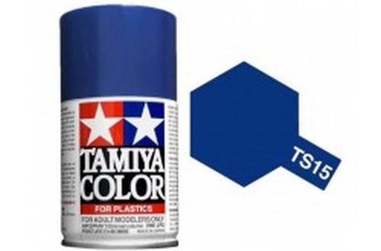 TAMIYA COLOR Blue Ts-15 Spray Paint Lacquer - .