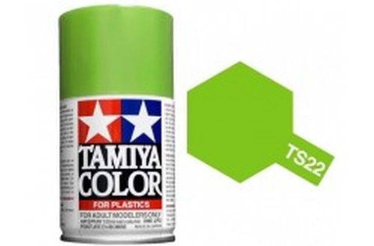 TAMIYA COLOR Light Green Ts-22 Spray Paint Lacquer - 