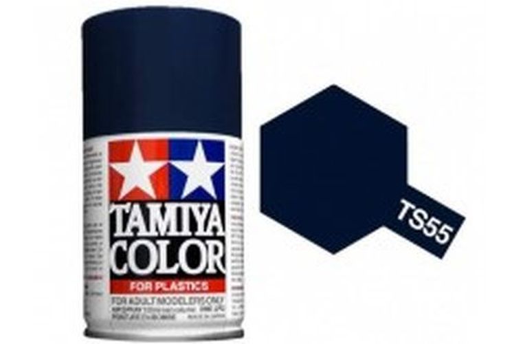 TAMIYA COLOR Dark Blue Ts-55 Spray Paint Lacquer - 