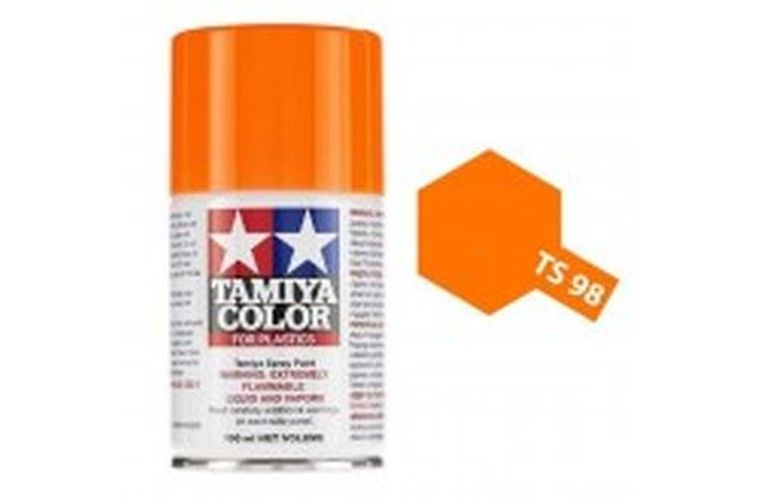 TAMIYA COLOR Pure Orange Ts-98 Spray Paint Lacquer - 