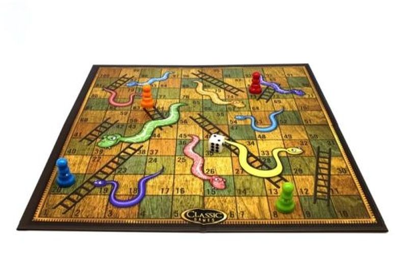TCG Snakes And Ladders Classic Board Game - .