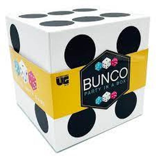 UNIVERSITY GAMES Bunco Social Party In A Box Dice Game - .