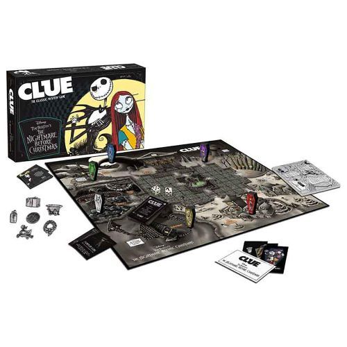 USAOPOLY Nightmare Before Christmas Clue Board Game - 