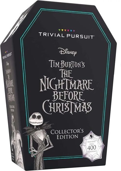 USAOPOLY The Nightmare Before Christmas Trivial Pursuit Game - 