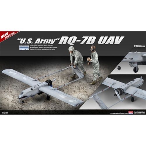 ACADEMY MODEL Rq-7b Uav Us Army 1:35 Scale Model