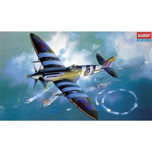 ACADEMY MODEL Sm Spitfire Mx.xiv-craf Plane 1:48 Scale - MODELS