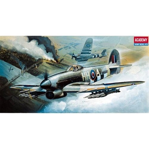 ACADEMY MODEL Hawker Typhoon 1b 1:72 Scale - 