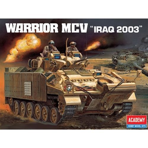 ACADEMY MODEL Warrior Mcv Iraq 03 Tank 1:35 Scale