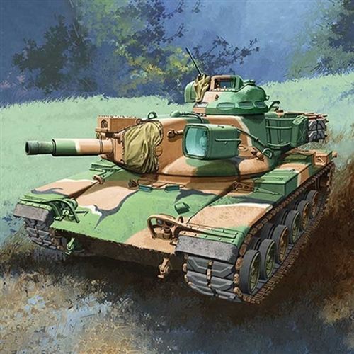 ACADEMY MODEL Us Army M60ac Tank 1:35 Scale - .