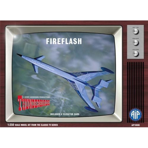AIP Fireflash Plane Thungerbirds Plastic Model Kit - 