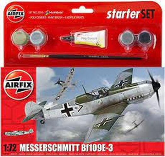 AIRFIX MODEL Messerschmitt Bf109e-3 1/72 Scale Plastic Model - MODELS